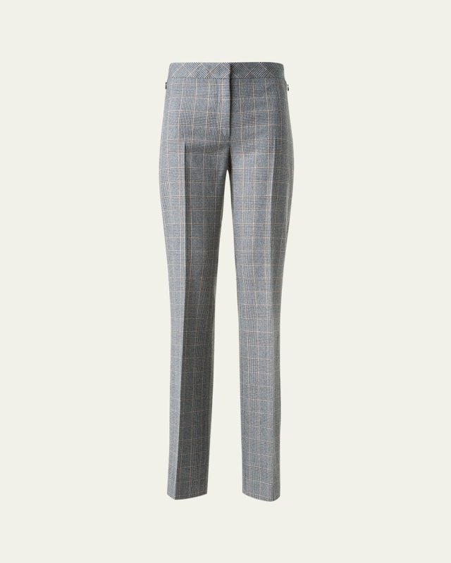 Carl Prince Of Wales Check Cashmere Pants